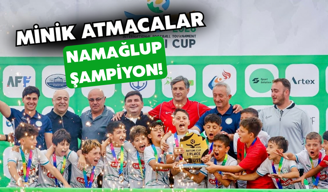 Çaykur Rizespor U12 Takımı Namağlup Şampiyon