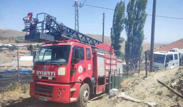 75 Yaşındaki Kadın Çıkan Yangında Can Verdi