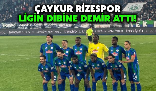 Evinde 4 Maçta 4 Mağlubiyet! Çaykur Rizespor Düşme Hattının Kıyısında