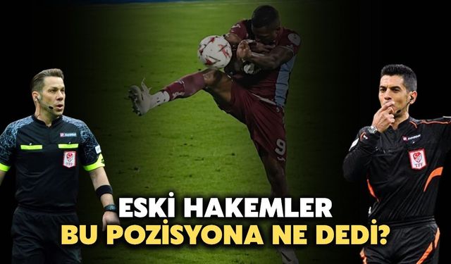 Çaykur Rizespor-Trabzonspor Maçındaki Tartışmalı Pozisyonu Eski Hakemler Yorumladı