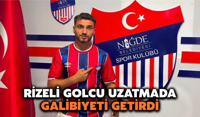 Rizeli Golcü Uzatmada Galibiyeti Getirdi