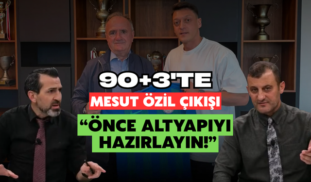 Rizespor'da Mesut Özil Gündemine Sert Gerçekçilik: “Bu Yapıyla Zor”