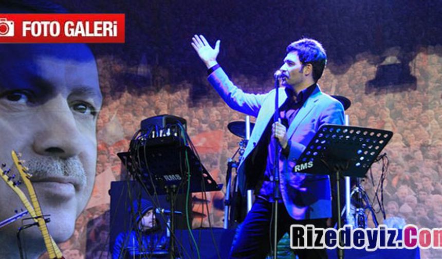 Uğur Işılak Rize Konserinden Yansıyanlar