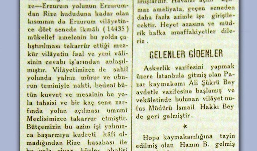 İspir Yolunun Hikayesi