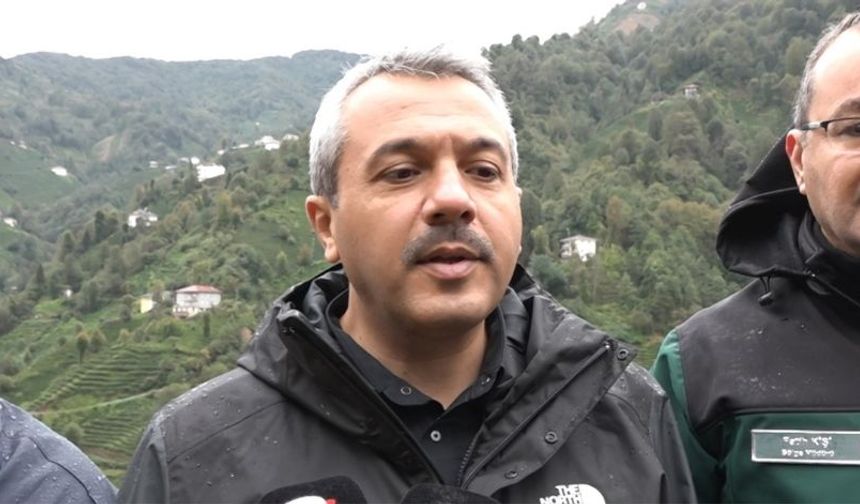 Rize Valisi İhsan Selim Baydaş: "Heyelan Riski Devam Ediyor"