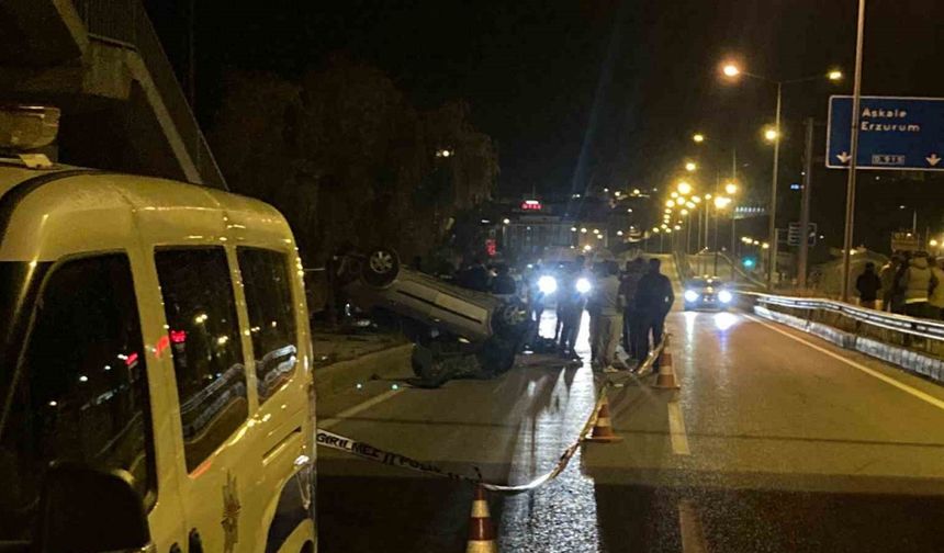 Bayburt’ta trafik kazası: 1 kişi öldü