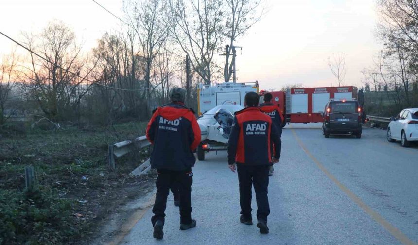 Sakarya Nehri Üzerinde Hareketli Dakikalar: Ekipler Seferber Oldu