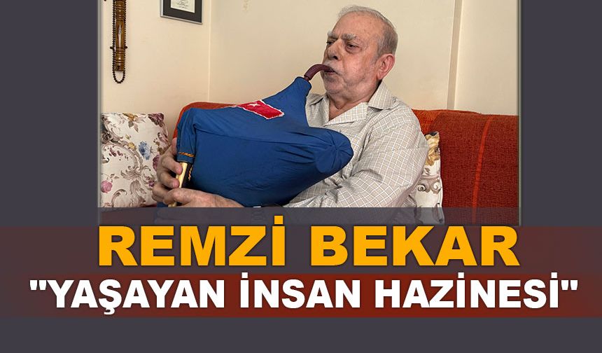 Remzi Bekar'a "Yaşayan İnsan Hazinesi" Ödülü