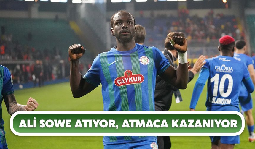 Ali Sowe Atıyor, Atmaca Kazanıyor