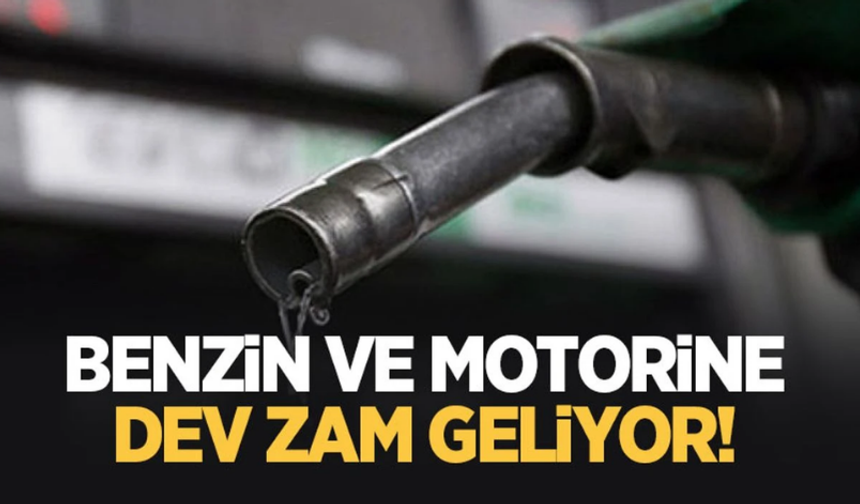 Benzin Ve Motorine Zam Yolda