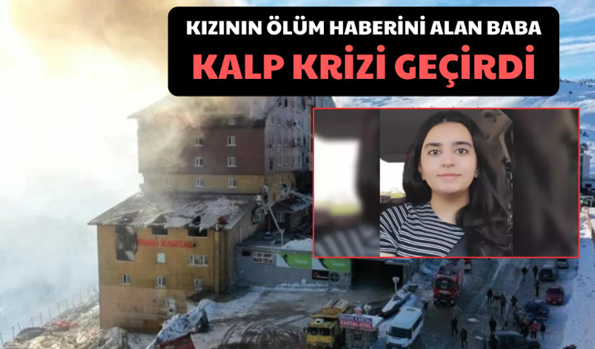 Bolu'daki Yangında Dilara Öldü, Babası Kalp Krizi Geçirdi