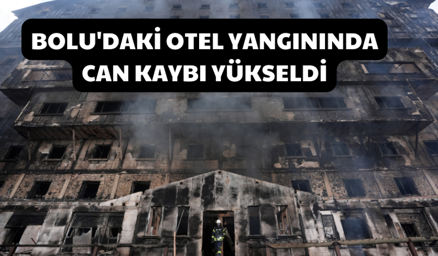 Bolu'daki Otel Yangınında Can Kaybı Yükseldi