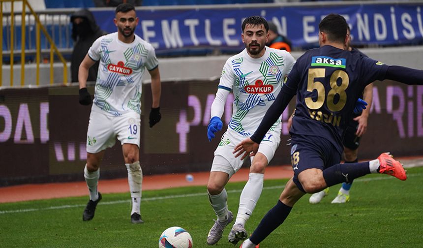 Çaykur Rizespor, Deplasmanda Kasımpaşa'ya 3-2 Yenildi