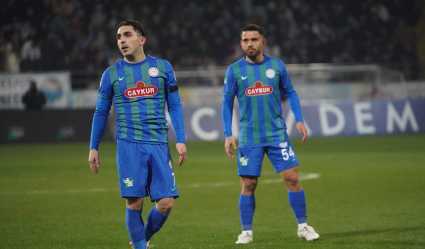 Çaykur Rizespor 5 Ay Sonra Evinde Kaybetti