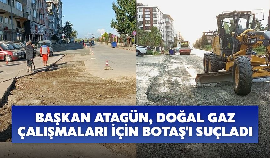 Başkan Atagün, Doğal Gaz Çalışmaları İçin BOTAŞ'ı Suçladı