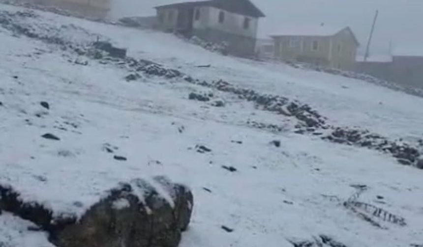 Doğu Karadeniz yaylalarında kış bitmiyor