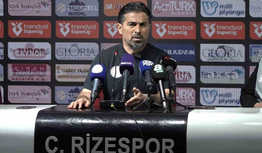 İlhan Palut: "Bugün ligi korkmaya başladığımız yerde noktalamadık"