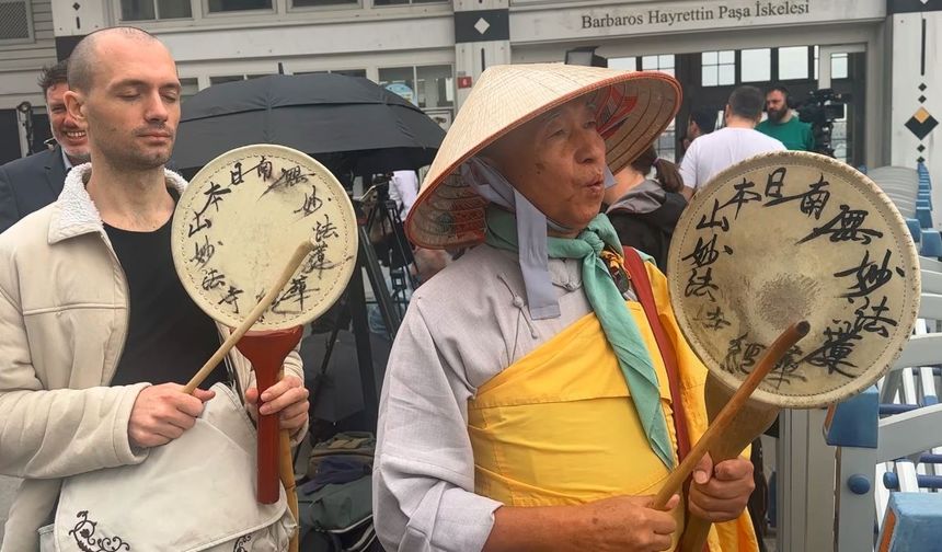 Japon Barış Elçisi Dolmabahçe’de Dua Etti