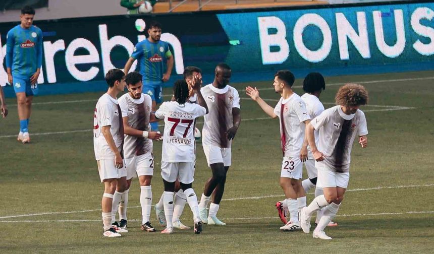 Trendyol Süper Lig: Çaykur Rizespor: 5 - Hatayspor: 2 (Maç sonucu)