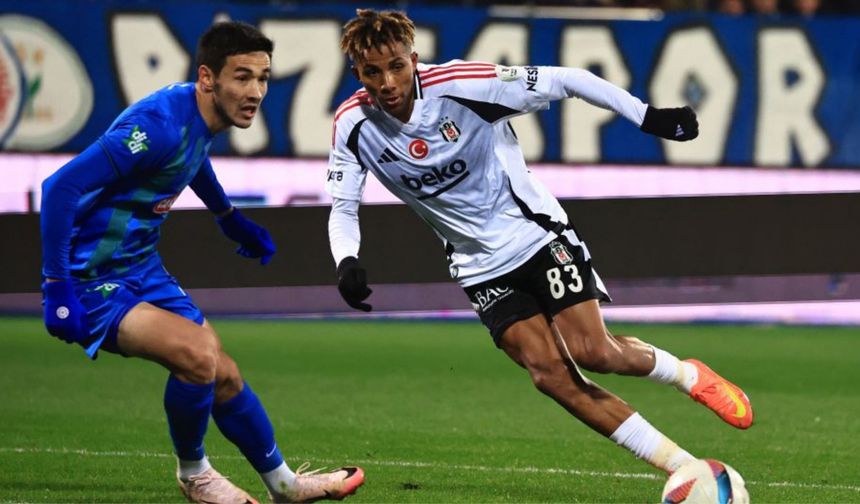 Çaykur Rizespor ile Beşiktaş 46. Kez Kozlarını Paylaşacak
