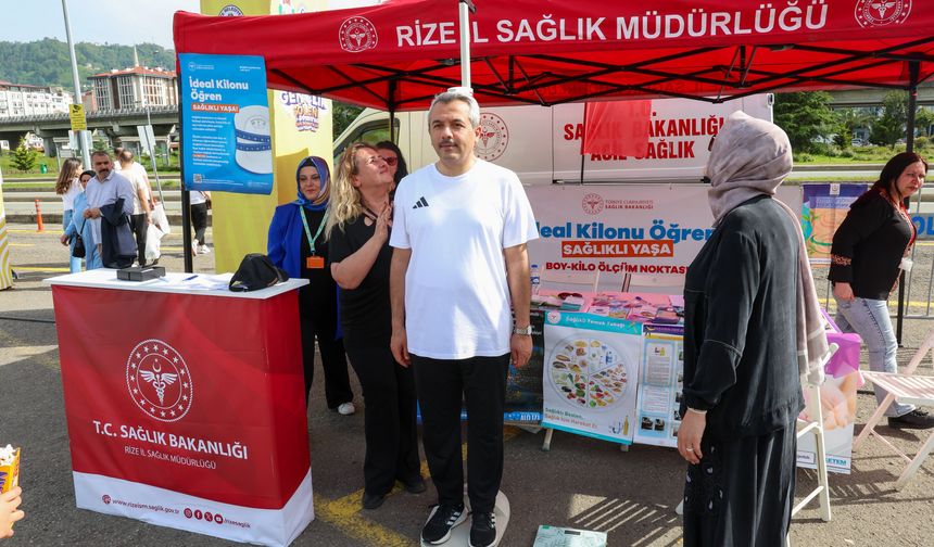 Rize'de Gençlik ve Sağlıklı Genç Haftası Etkinlikleri Gerçekleştirildi