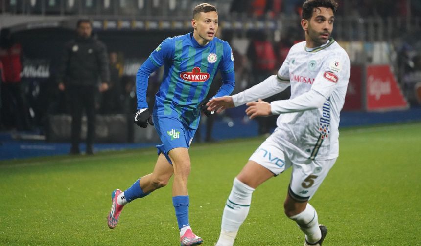 Çaykur Rizespor ile Konyaspor, 32. Kez Kozlarını Paylaşıyor