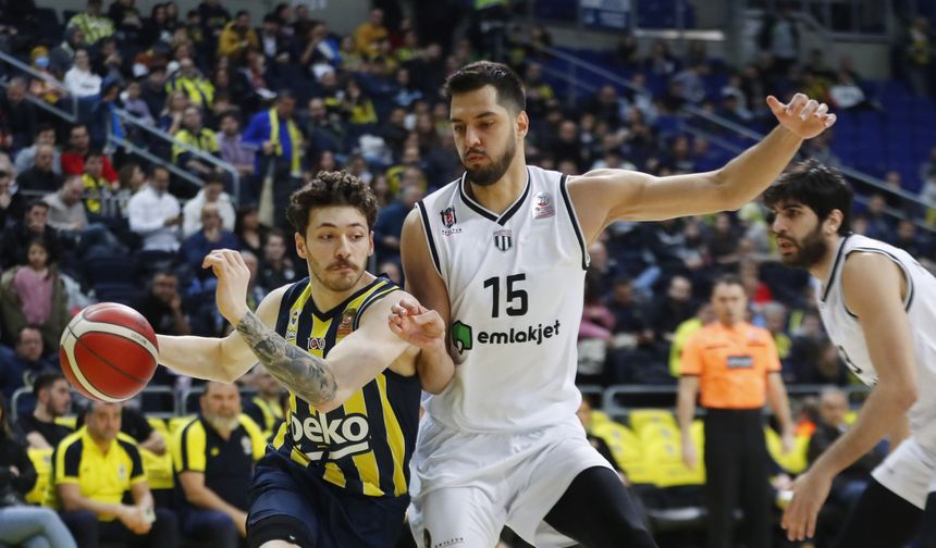 Basketbol Süper Ligi’nde finalin adı: Beşiktaş - Fenerbahçe