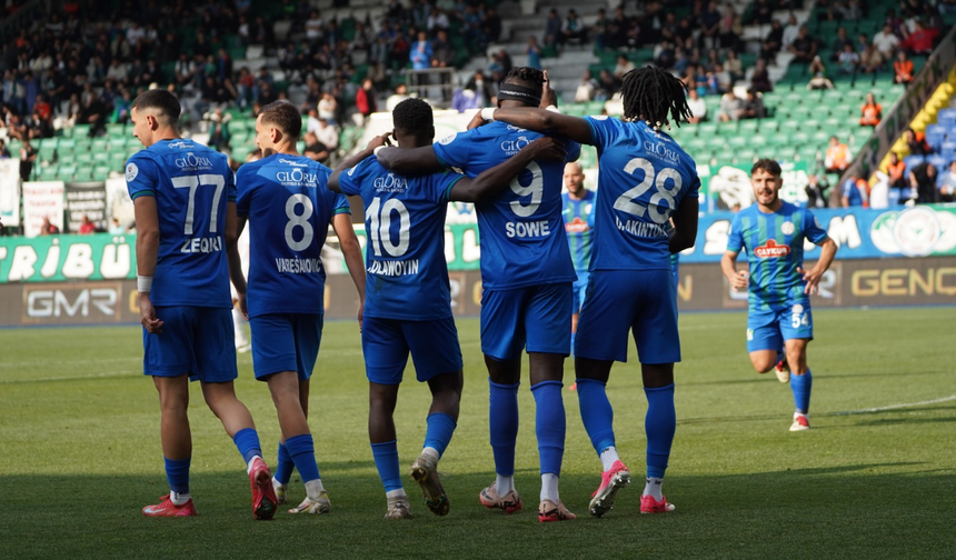 Çaykur Rizespor'da Sezonun 'En'leri