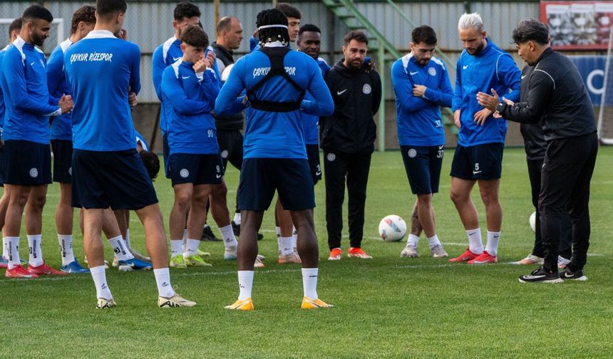 Çaykur Rizespor'un Kamp Programı Açıklandı