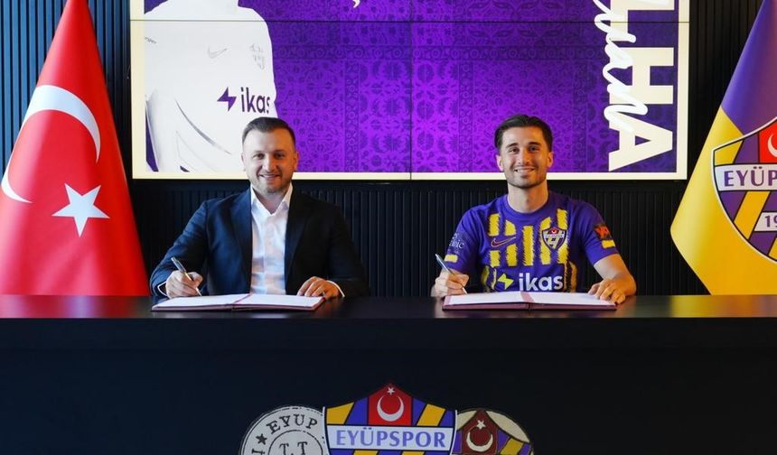 Eyüpspor, Talha Ülvan ile 3 yıllık sözleşme imzaladı