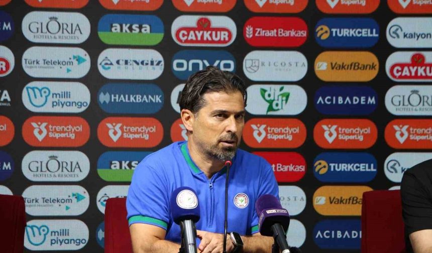 İlhan Palut: "Taraftarımız üzüldü, biz de üzgünüz"