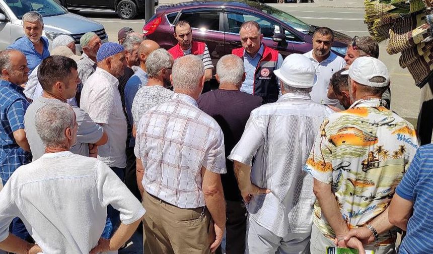 Rize'de Vatandaşlara Tarım Politikaları Hakkında Bilgi Verildi