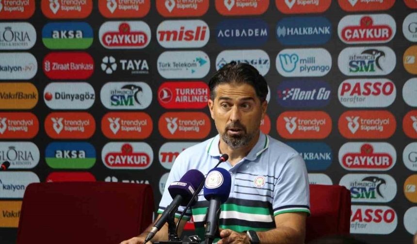 İlhan Palut: "Maç tipik bir beraberlik maçıydı"