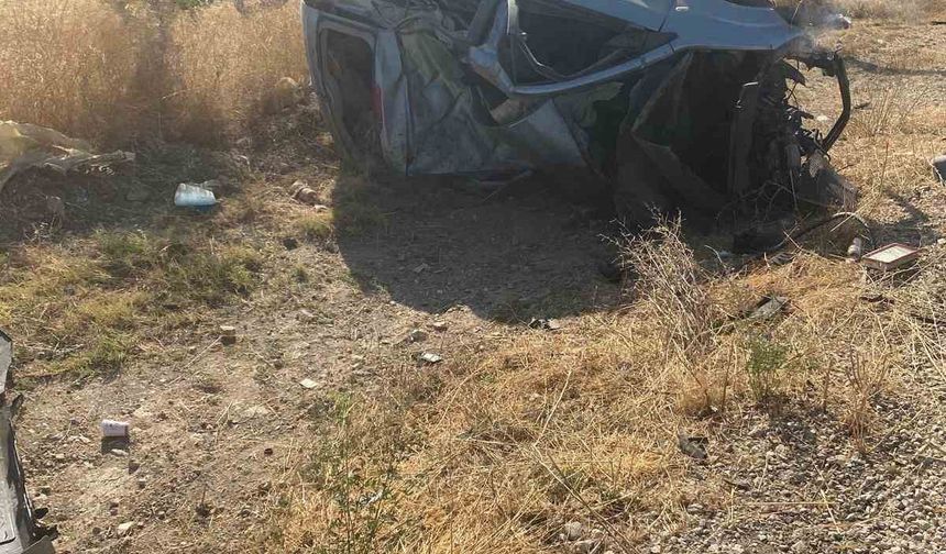 Kontrolden çıkan otomobil şarampole yuvarlandı: 1 ölü