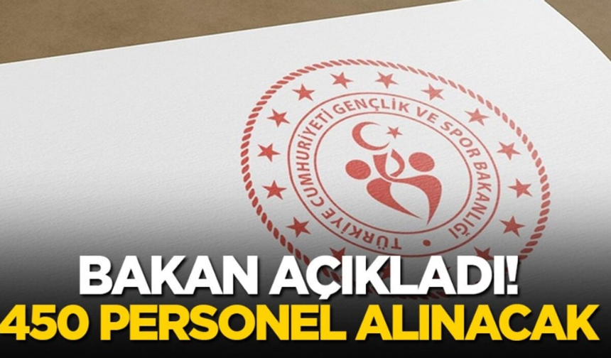 Gençlik Ve Spor Bakanlığı, 450 Yurt Yönetim Personeli Alacak