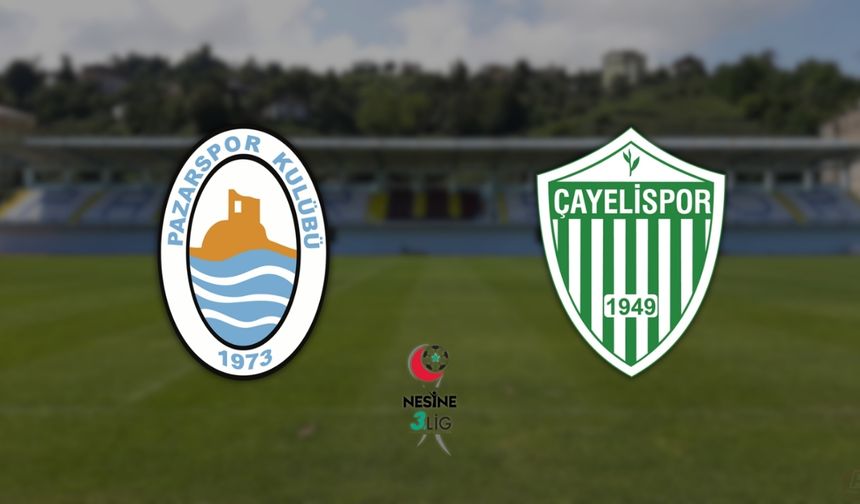 Nesine 3. Lig'de 'Rize Derbisi' ile Sezon Açılıyor