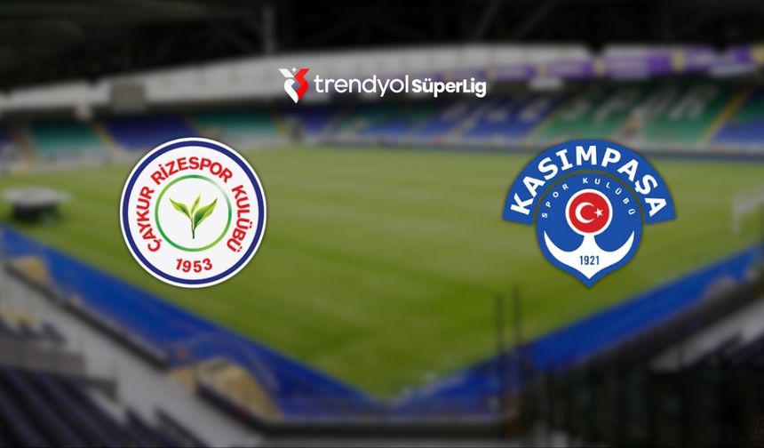 Çaykur Rizespor-Kasımpaşa Maçının Biletleri Satışa Çıktı