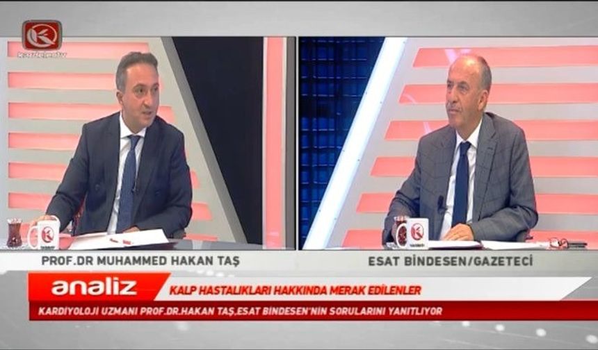 Prof. Dr. Taş: "En Kaliteli Stentleri Kullanıyoruz