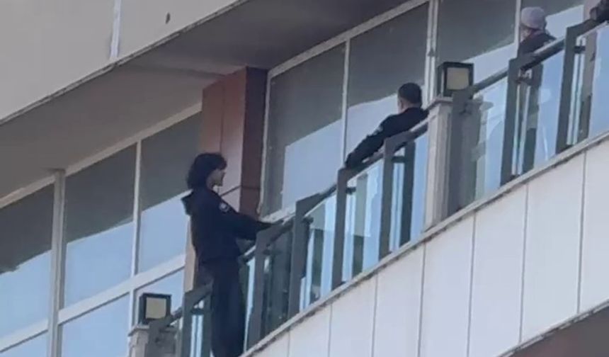 Erzurum MNG AVM’de intihar girişimi