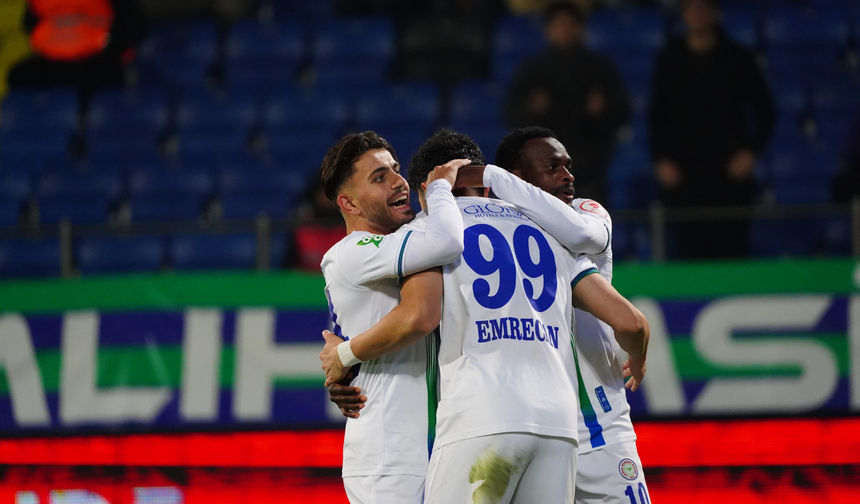 Çaykur Rizespor Kupada Fırtına Gibi Esti