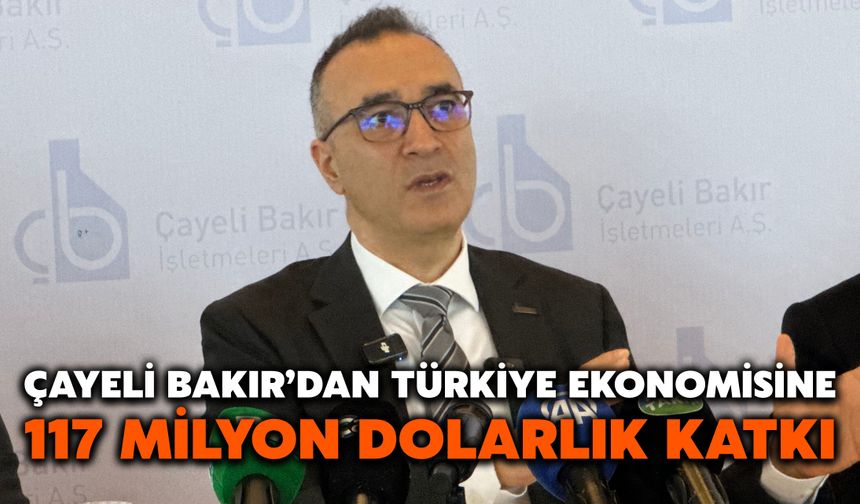 Çayeli Bakır’dan Türkiye Ekonomisine 117 Milyon Dolarlık Katkı