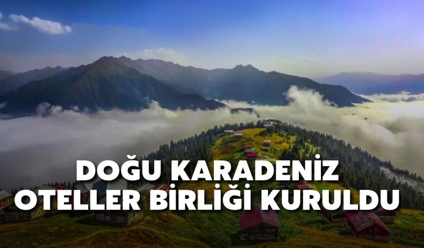 Doğu Karadeniz Oteller Birliği Kuruldu