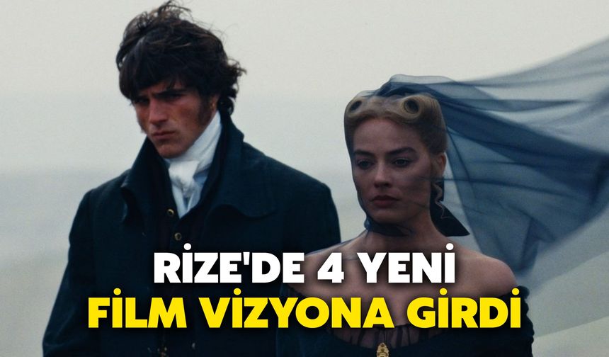 Rize'de 4 Yeni Film Vizyona Girdi