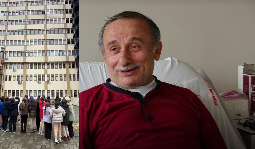 Trabzon'da Hababam Sınıfı'nı Hatırlatan Anlar