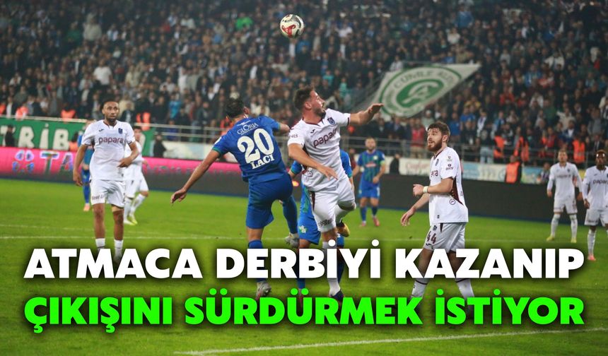 Atmaca Derbiyi Kazanıp Çıkışını Sürdürmek İstiyor