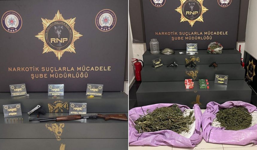 Rize’de Uyuşturucu Operasyonu: 13 Tutuklama