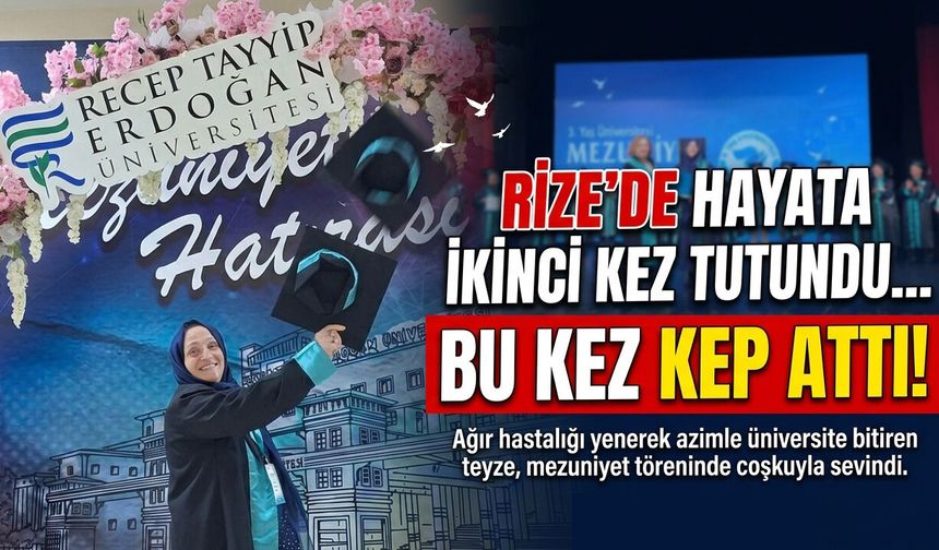 Hayata İkinci Kez Tutundu, Bu Kez Kep Attı