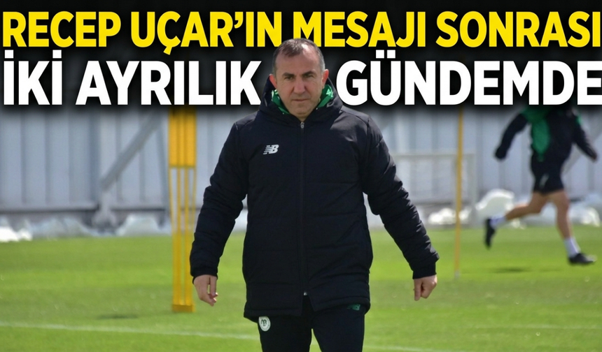 Recep Uçar'ın Mesajı Sonrası İki Ayrılık Gündemde
