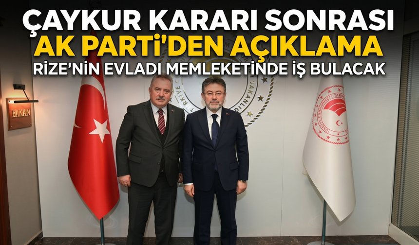 Katmer: Rize'nin Evladı Kendi Şehrinde Kazanacak