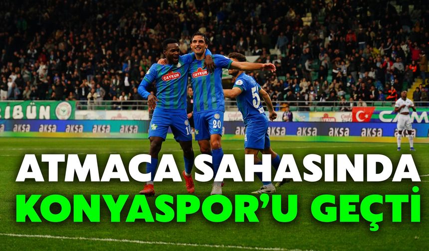 Atmaca Sahasında Konyaspor’u Geçti